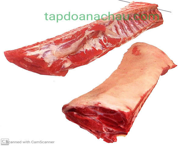 Frozen pork Loin - bone-in